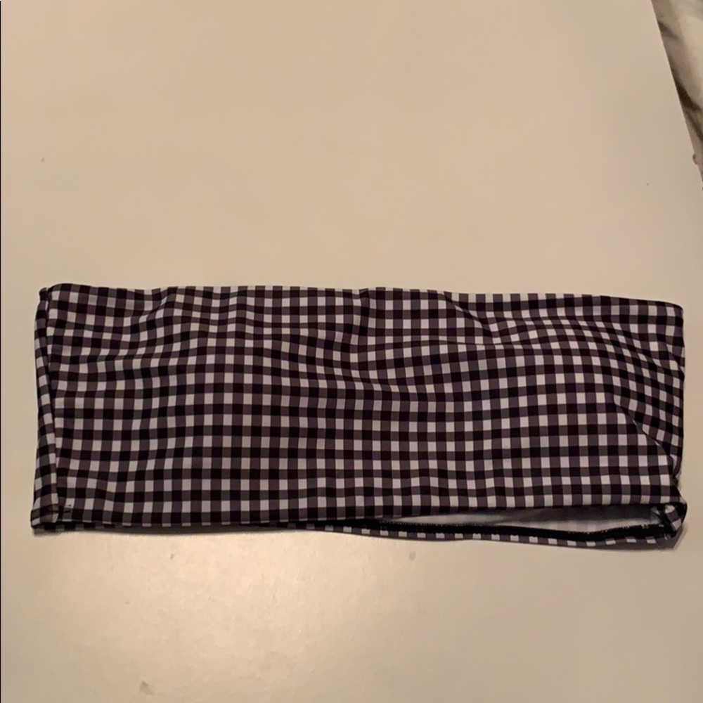 Gingham Bikini top